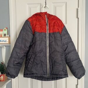 Pacific trail boys orange and Gray Jacket
